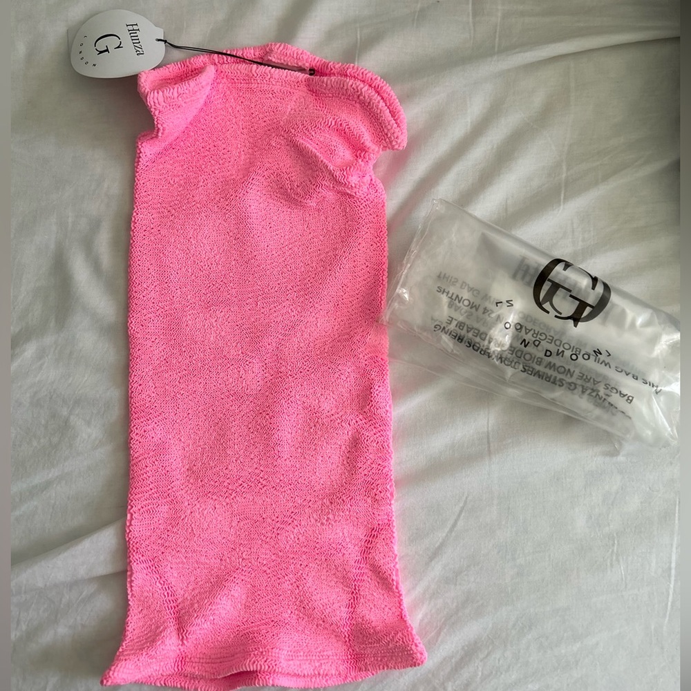 Brand New with Tags Hunza G Mini Skirt in Bubblegum!!